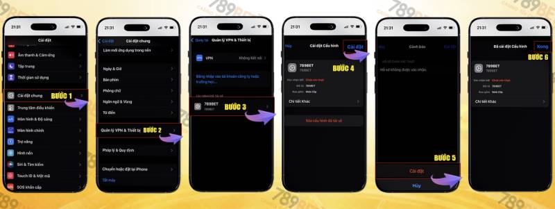 Cách Tải App 789BET Trên iOS và APK Đơn Giản Chỉ 4 Bước 4 Dành Cho Hệ Điều Hành iOS