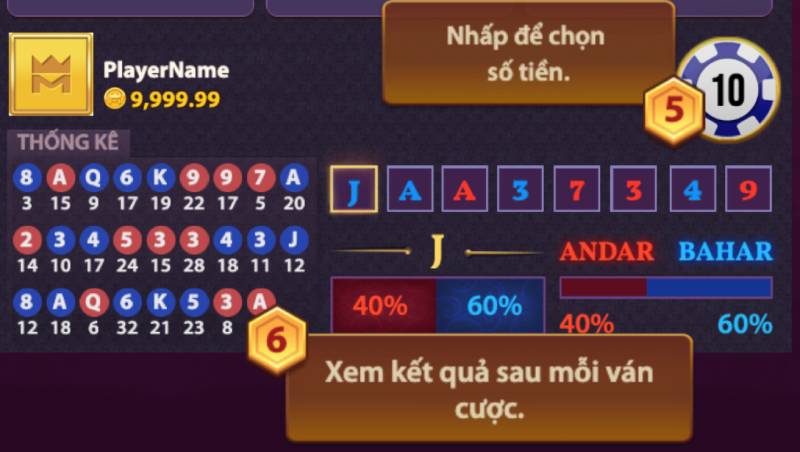 Andar Bahar Là Gì? Tất Tần Tật Về Trò Chơi Bài Ấn Độ 5 Dựa vào phân tích lịch sử lá bài